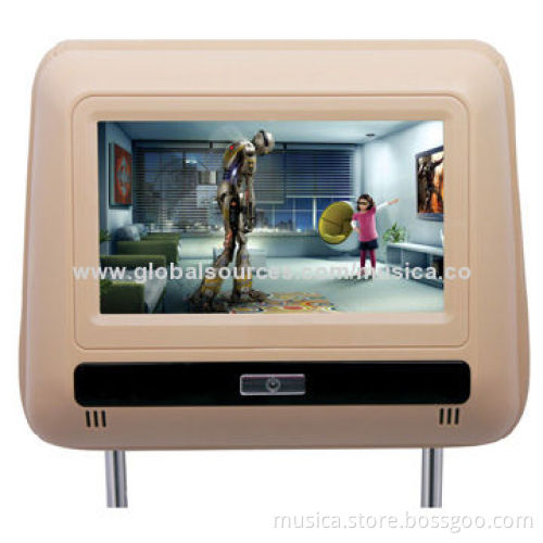 7" touch screen high definition car headrest monitor